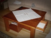 Konferenčný stolík do obývačky